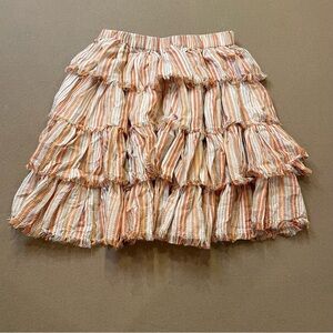 Poppet & Fox Ruffle Tiered Skirt Size 10